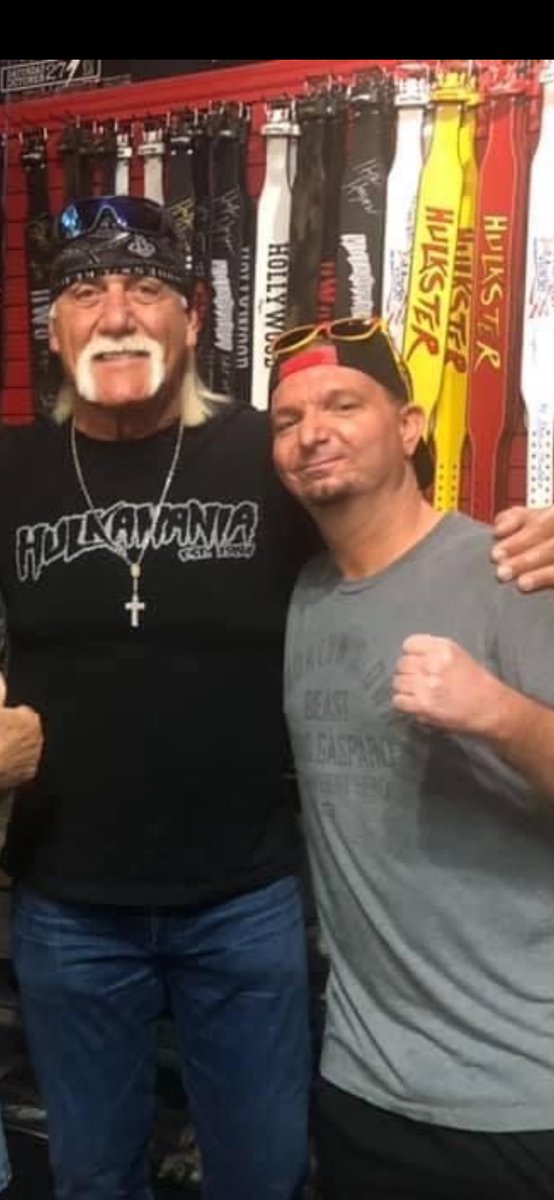 realellsworth's tweet image. #RIPHulkHogan .
Most recognizable wrestler ever .
Change the business , was the main guy who helped make it was it is today .
Rest in Peace , Brother .
#Respect 🙏.