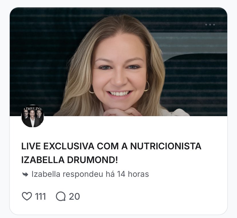 RevistaTL's tweet image. Com a assinatura de um plano, você obtém acesso à Comunidade para assinantes, que reúne todas as nossas lives fechadas.
São inúmeras lives e com a participação de excelentes profissionais dos mais diversos ramos.
Explore a Comunidade e veja tudo o temos para te oferecer.