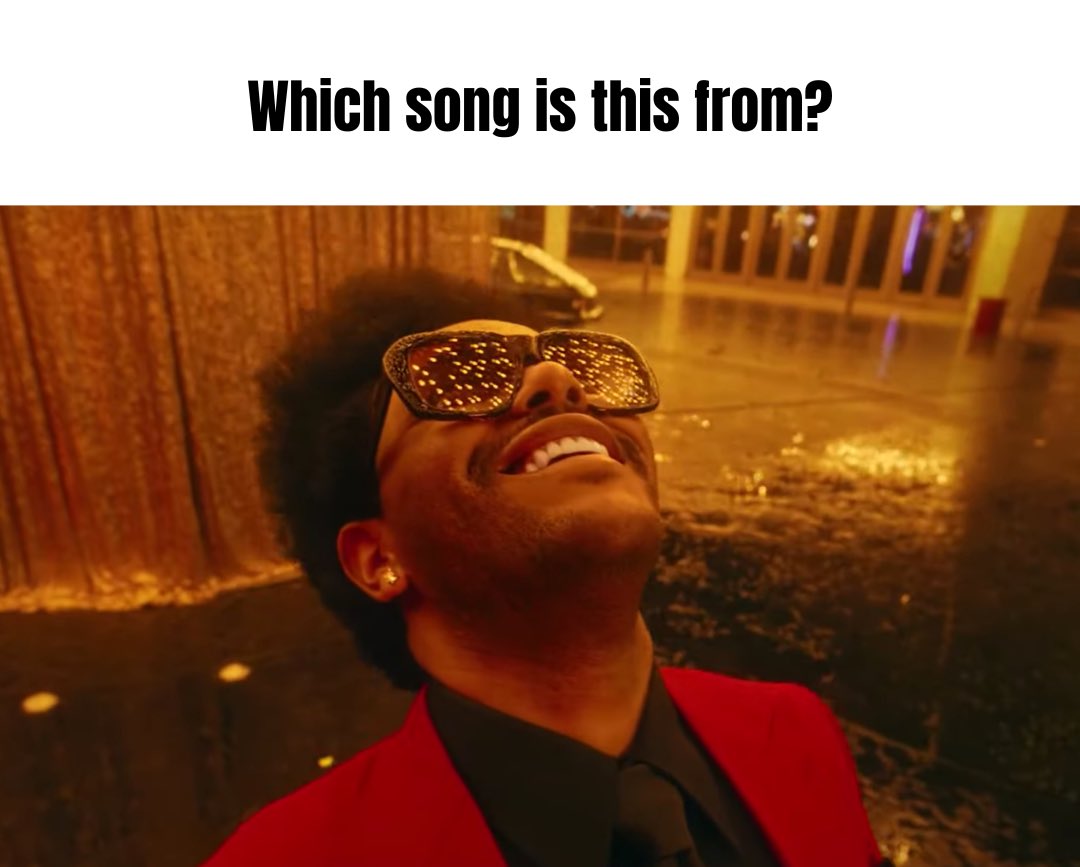 Wrong answers only

#TheWeeknd
