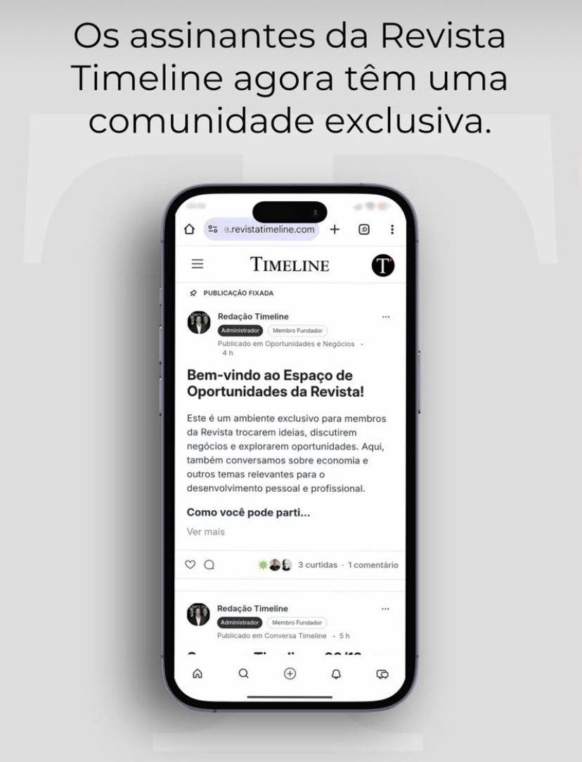 RevistaTL's tweet image. Link para se tornar assinante:
revistatimeline.com/assinar/
Link para entrar na Comunidade exclusiva:
comunidade.revistatimeline.com