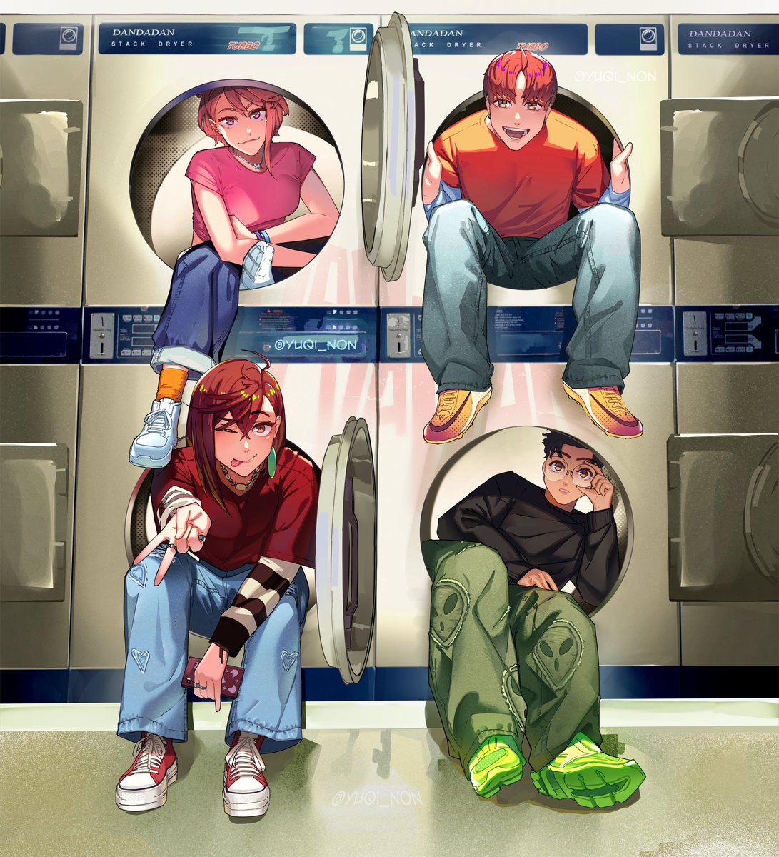 コインランドリー #ダンダダン #dandadan