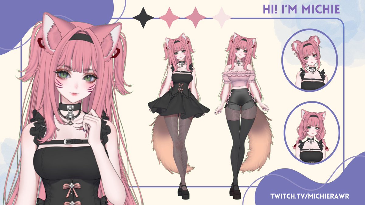 michierawr's tweet image. 𖹭 Hi! I'm Michie 𖹭
Chaotically comforting cat VTuber who loves DBD, Valorant, Marvel Rivals, and any dating sim game!
I tend to yap about anime, food, and tea.
It's nice to meet you~
₍^. .^₎⟆