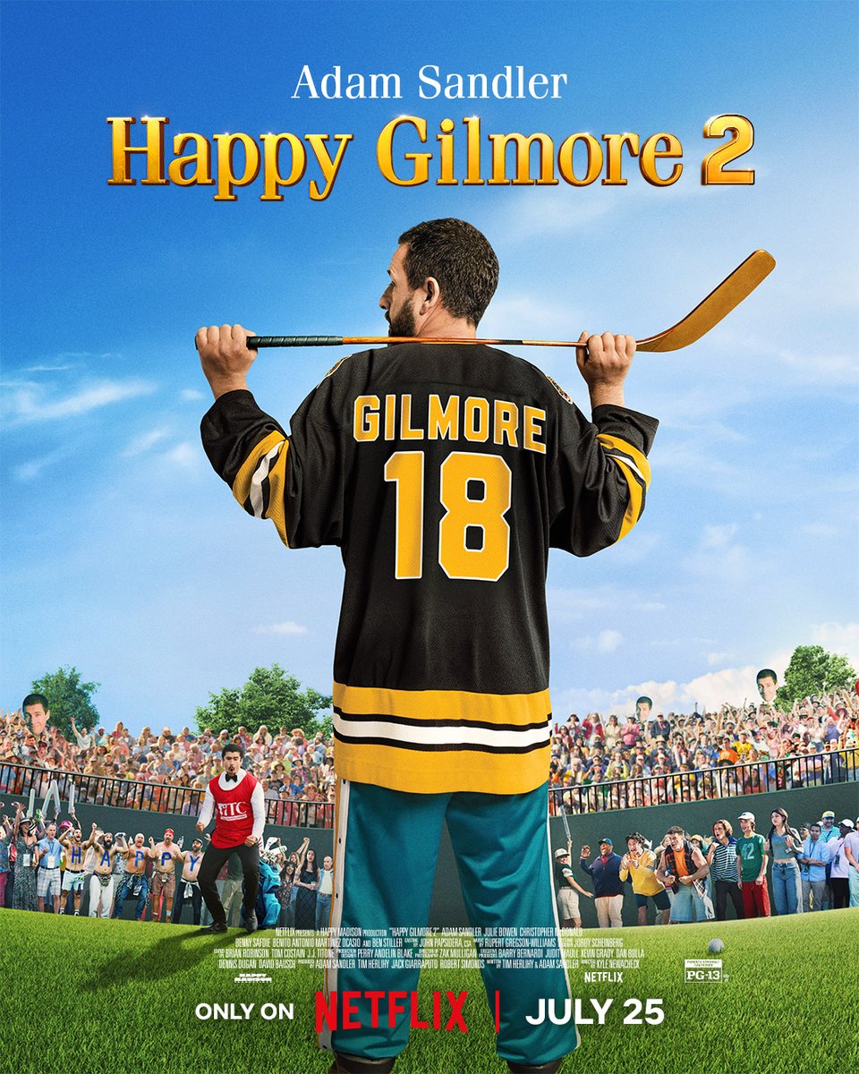 Happy Gilmore 2 premieres in 12 HOURS.