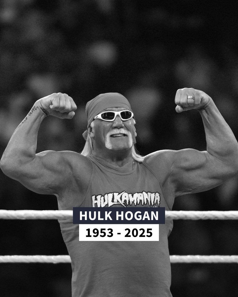 ⚫ Hulk Hogan, visage emblématique du catch professionnel des années 1980 qui a mis ses talents d'athlète au profit d'une carrière d'acteur, est décédé à l'âge de 71 ans, ont fait savoir des médias américains jeudi.