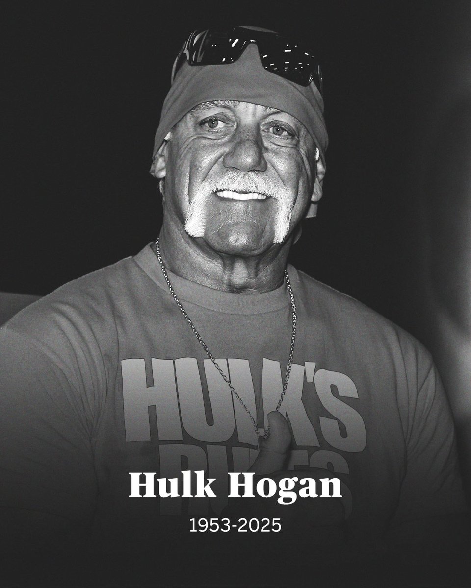 Pro wrestling icon Hulk Hogan has died at the age of 71, Florida police and WWE said Thursday.

More: spr.ly/6018fKkvQ