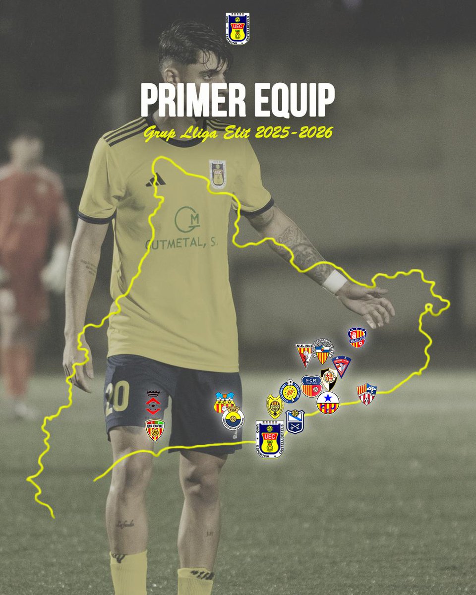 #PrimerEquipUEC | 🟡🔵

✅ La segona temporada de la <a href="/uecastelldefels/">UE Castelldefels</a> a #LligaElit pren forma ⚽️

🔗 Més a tinyurl.com/266but8j

#SomHiGrocs #2aLligaElit
