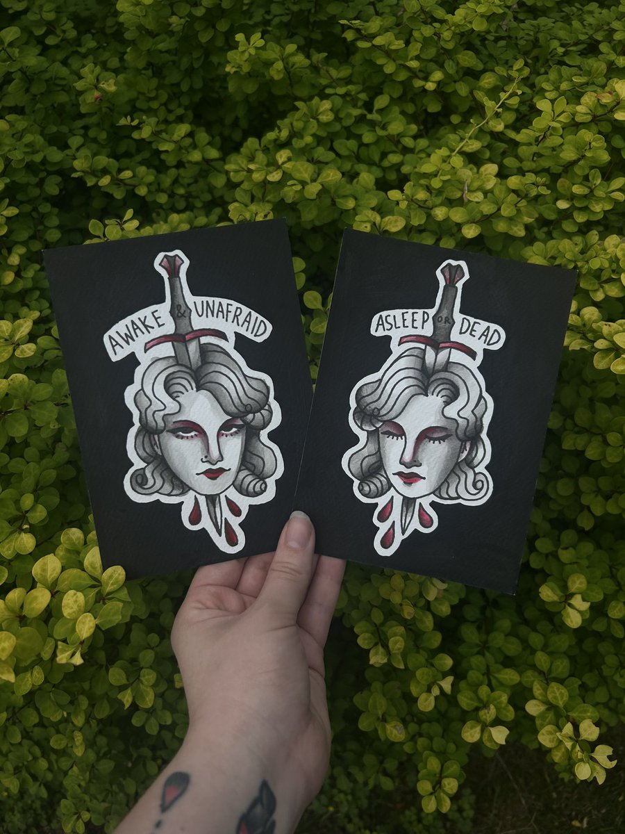 dykes4joshler's tweet image. found these old paintings i did based off famous last words 🙂↕️#mcr
