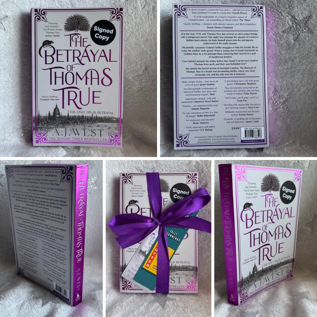 JenMedBkReviews's tweet image. Nothing beats a @bertsbooks delivery, and when it happens to be the paperback of The Betrayal of Thomas True by @AJWestAuthor thatβs doubly π
With a βfewβ copies of the hardback π¬ not a bad set all things considered.
bertsbooks.co.uk/product/the-beβ¦
@OrendaBooks #teamorenda #books