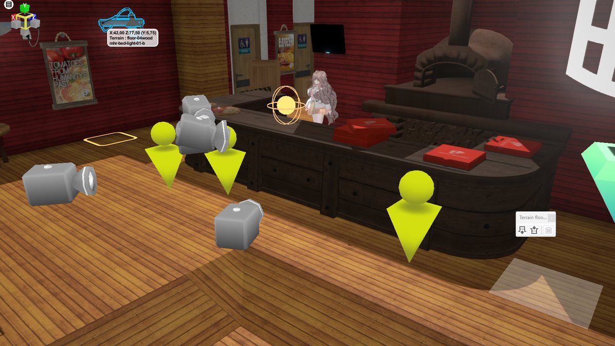 MeringueRouge's tweet image. This is just one cutscene of floating objects, this is why I try to keep cutscenes for later.