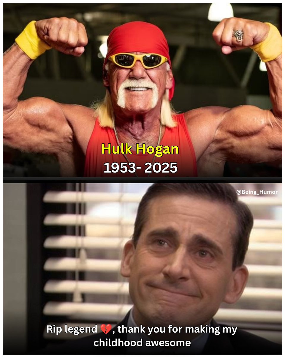 Being_Humor's tweet image. RIP Hulk Hogan