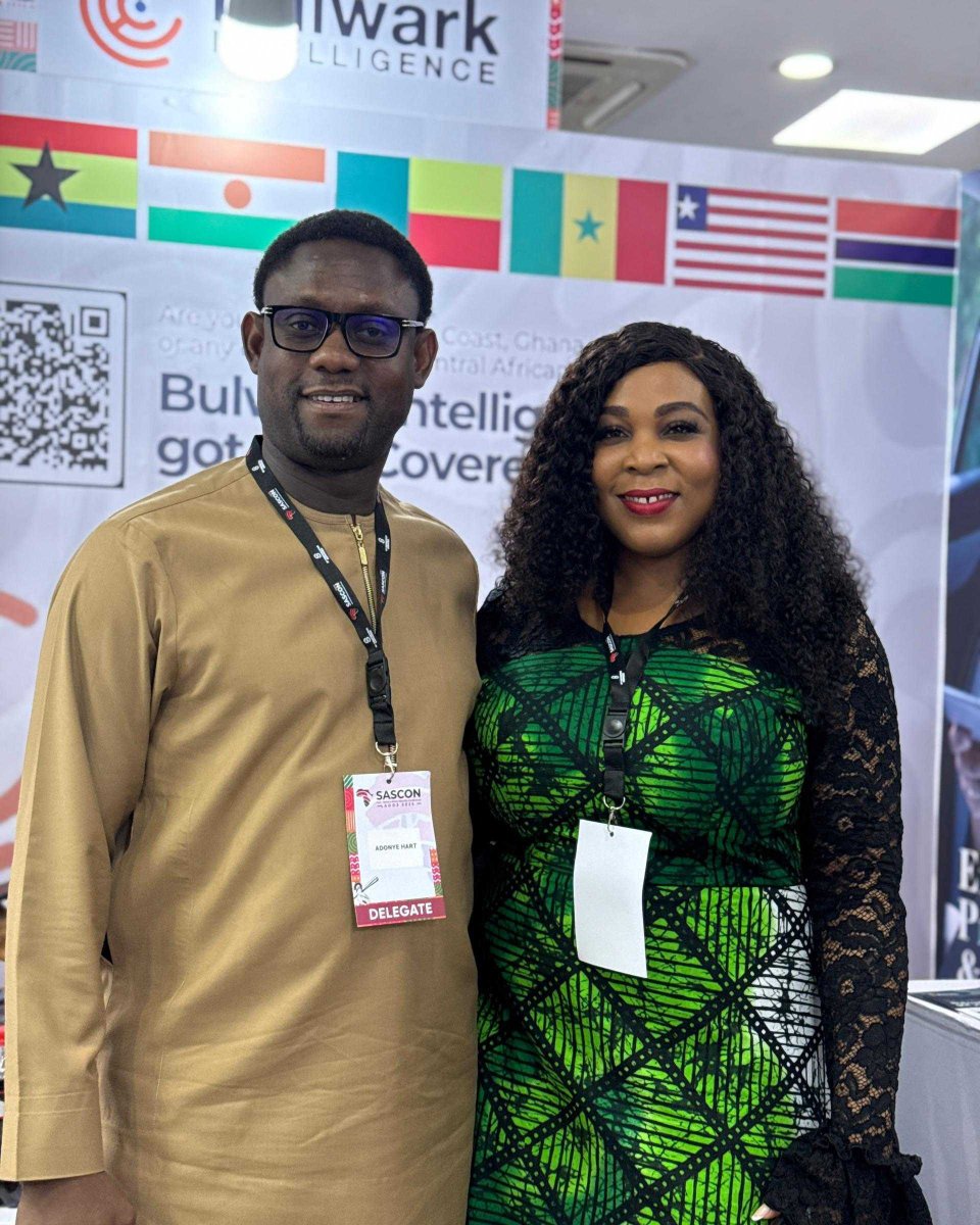 Bulwark_Intel's tweet image. Here are more highlights from Day 1 of the SASCON conference in Lagos, Nigeria. An event that showcased the energy and expertise that defines the security industry.  

To sign up for any of our security services, send an email to inquiries@bulwarkintelligence.com  #SASCON