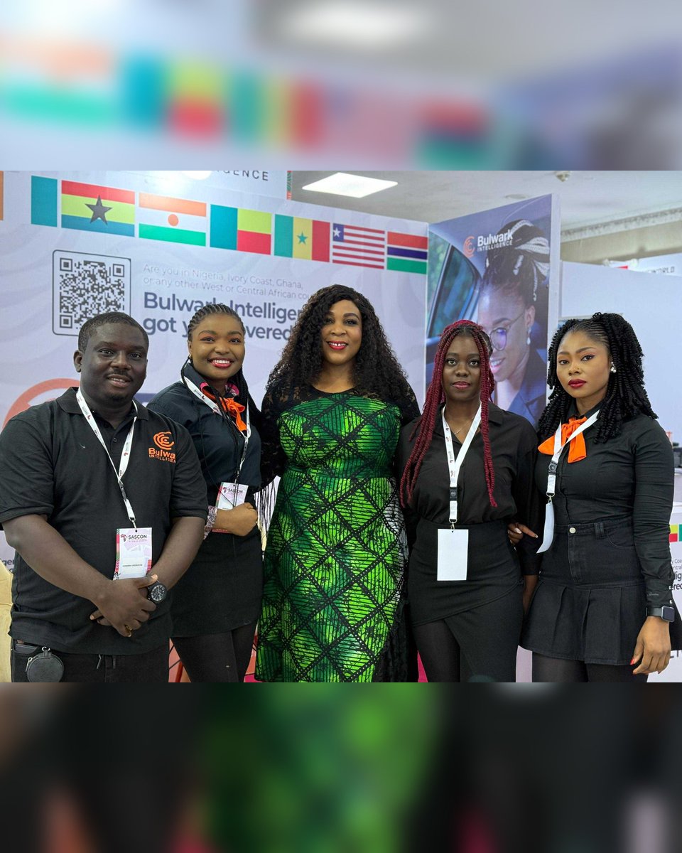 Bulwark_Intel's tweet image. Here are more highlights from Day 1 of the SASCON conference in Lagos, Nigeria. An event that showcased the energy and expertise that defines the security industry.  

To sign up for any of our security services, send an email to inquiries@bulwarkintelligence.com  #SASCON