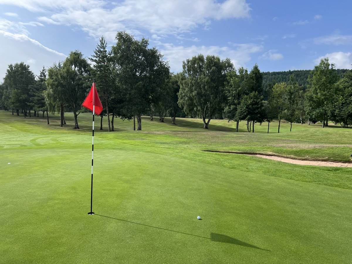 Hit a golf ball for the first time since January today. Loved Shipley GC - an Alister Mackenzie just 10 minutes from me. Opened 1896. Not a jot of wind. Happy with my 94 (am off around 20) given my very part-time status as a golfer.