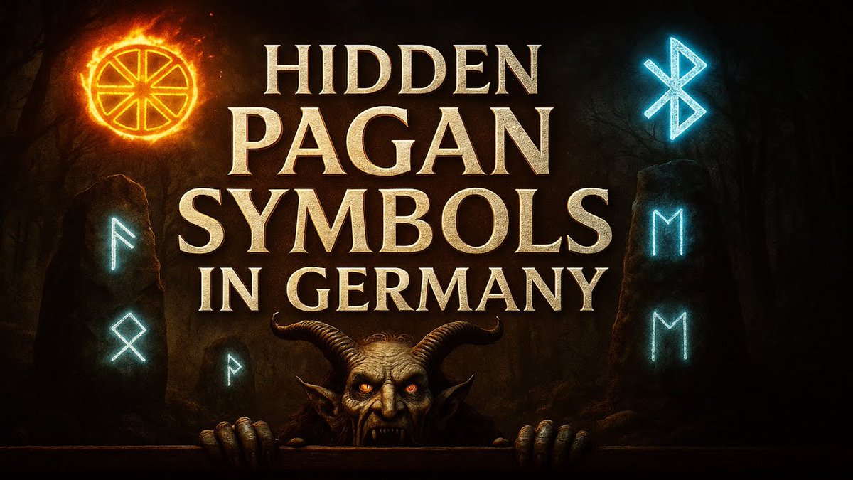 NEW VIDEO: youtu.be/tLRvv9Y-5ZY

You’ve seen them before… but do you know what they mean?

From the VW logo to X-Mas trees, from Bluetooth runes to Easter bunnies, everyday life in Germany is filled with symbols rooted in ancient pagan spirituality.

Most people have no idea.