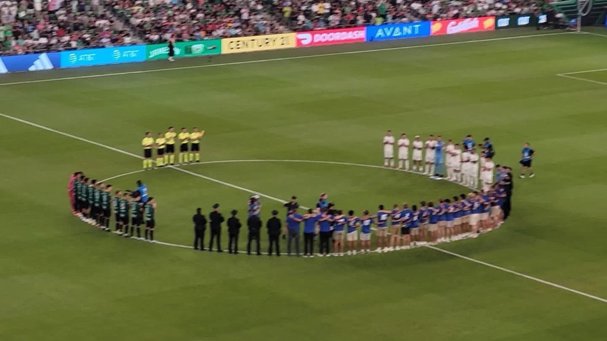 CoachNeill's tweet image. Grateful for the incredible opportunity our Tivy soccer athletes had at the MLS All-Star Game, where Coach Zunker, flood victims, and first responders were honored.
Thank you, MLS, for the powerful moment.
#TFND
#KISDInspires
#KISDisHOMEtoME