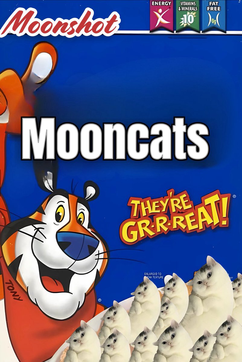 Cocktosh1's tweet image. GMeow, Make sure to tell a friend to tell a friend.
#mooncat to billions!