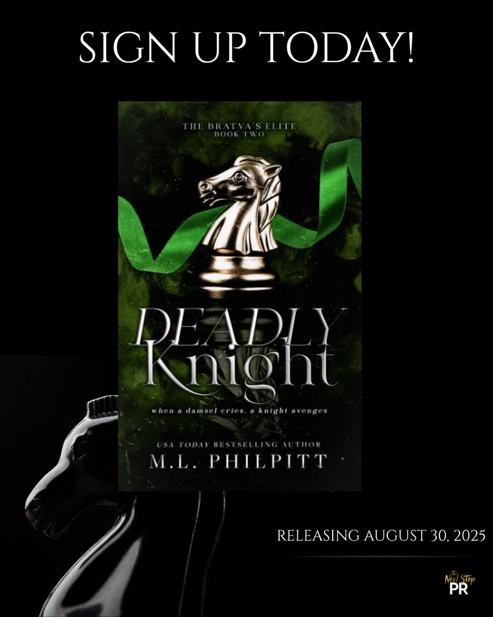 Anna Theurer (@annatheurer) on Twitter photo ππ ππππ π₯π’π ππ‘ππ ππ’π©ππ₯π¦!π
#DeadlyKnight @mlphilpitt
Genre: #DarkMafiaRomance
Releasing 8.30
#SignUp bit.ly/DeadlyKnightReβ¦
#HostedBy <a href="/TheNextStepPR/">The Next Step PR</a>
Learn more at thenextsteppr.com ππ ππππ π₯π’π ππ‘ππ ππ’π©ππ₯π¦!π
#DeadlyKnight @mlphilpitt
Genre: #DarkMafiaRomance
Releasing 8.30
#SignUp bit.ly/DeadlyKnightReβ¦
#HostedBy <a href="/TheNextStepPR/">The Next Step PR</a>
Learn more at thenextsteppr.com