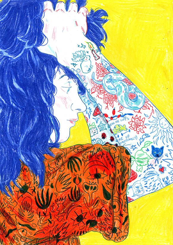hannahlock's tweet image. Hello! I'm Hannah, I'm an illustrator based in Sheffield and I love working with brightly coloured pencils and bold mark-making. I'm available for work in editorial and publishing later next month! ✨
hannahlock.com
hannahlockillustration@gmail.com