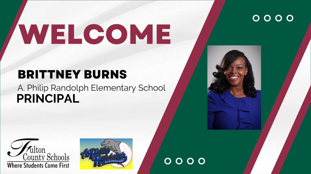 Ron Maxwell (@FCS) (@ronmaxwellfcs1) on Twitter photo Congratulations to Ms. Brittney Burns <a href="/MsBurns_/">Brittney Burns</a> on her new role as Principal of A. Philip Randolph Elementary School <a href="/RandolphDolphin/">A. Philip Randolph</a>! We’re excited to welcome her leadership and vision for the future! Congratulations to Ms. Brittney Burns <a href="/MsBurns_/">Brittney Burns</a> on her new role as Principal of A. Philip Randolph Elementary School <a href="/RandolphDolphin/">A. Philip Randolph</a>! We’re excited to welcome her leadership and vision for the future!