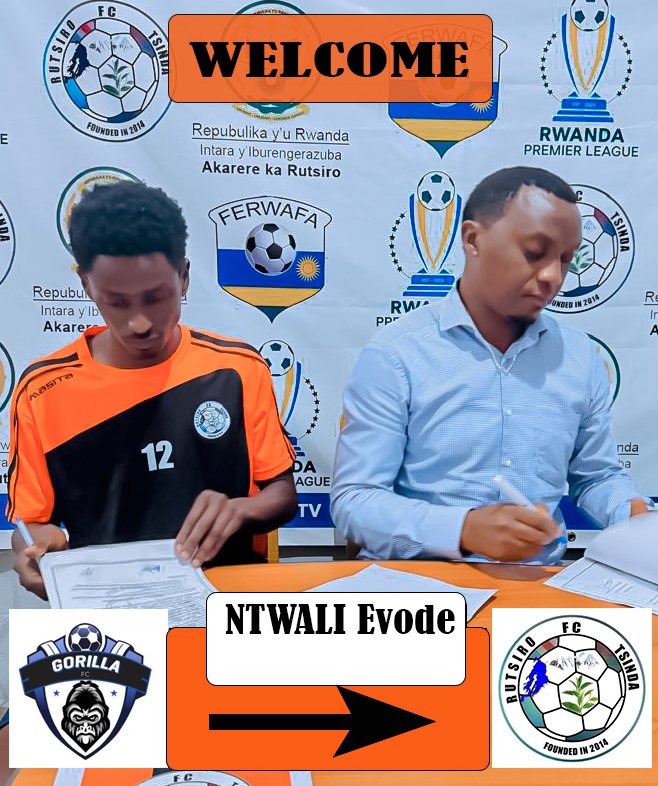 Rutsirofc2's tweet image. We are very pleased to welcome our new Goalkeepers Coach Ally from Espoir Fc  and the Talented Player EVode From Gorilla Fc