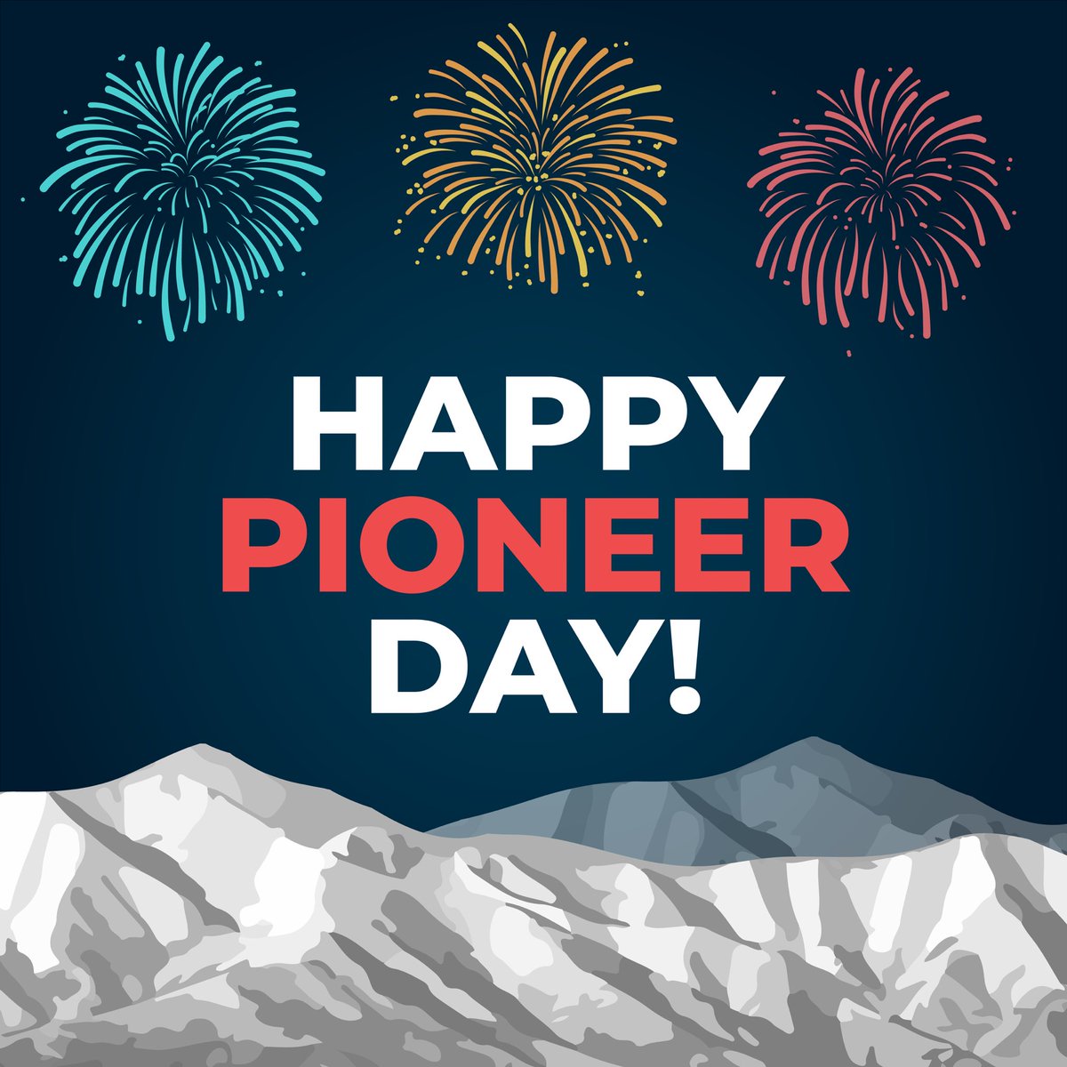 VoteSLCo's tweet image. Happy Pioneer Day from the Salt Lake County Clerk's Office! Our offices are closed today in observance, but will be back open tomorrow, July 25.