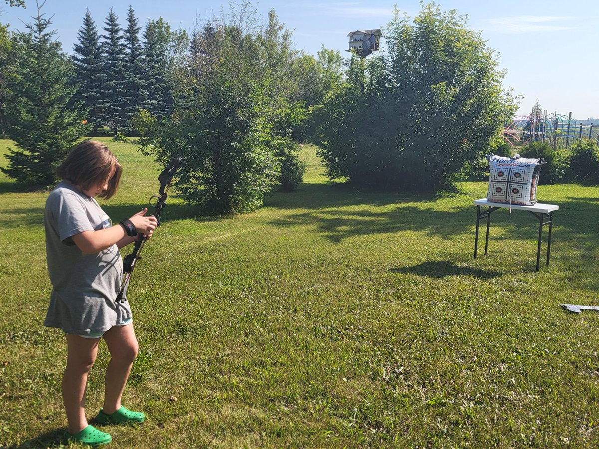 saskatchewan_in's tweet image. A few weeks ago, I shared the heartbreaking news that my daughter’s brand-new bow and archery gear - gifted by her beloved poppa - were stolen just a day after she received them. Her dream is to chase Olympic gold in archery, and that loss hit her hard. But then, something truly…