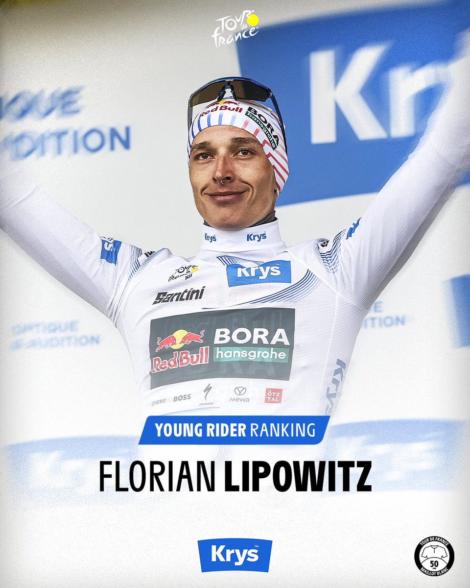 🎽 Jerseys after stage 1️⃣8️⃣ / Maillots distinctifs après l'étape 1️⃣8️⃣

💛 <a href="/TamauPogi/">Tadej Pogačar</a> 🇸🇮
💚 Jonathan Milan 🇮🇹
🔴⚪️ <a href="/TamauPogi/">Tadej Pogačar</a> 🇸🇮
👶 Florian Lipowitz 🇩🇪

#TDF2025