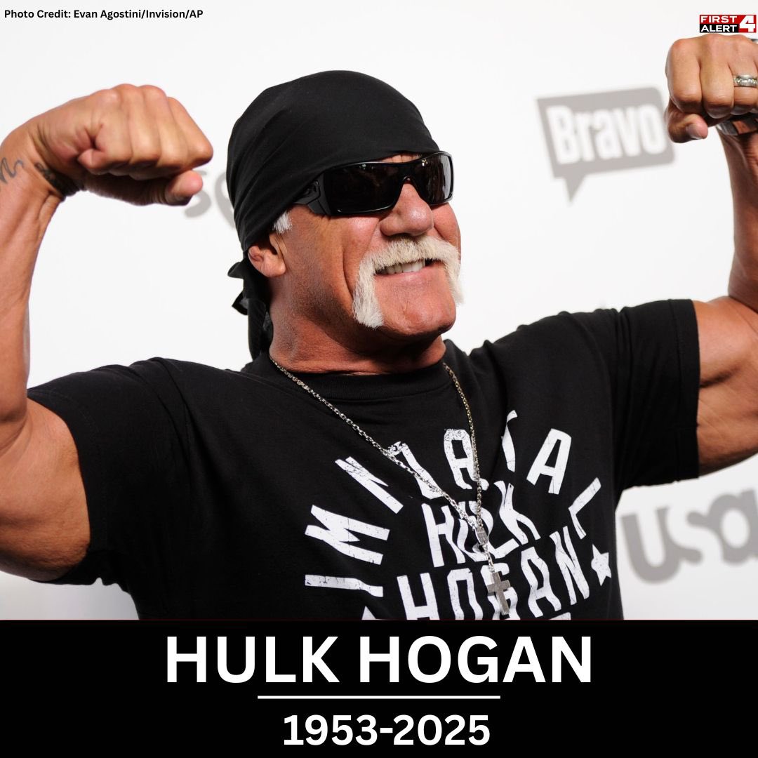 It’s a sad day in the world of Hulkamania. Hulk Hogan has died at the age of 71 of cardiac arrest. <a href="/KMOV/">KMOV</a>