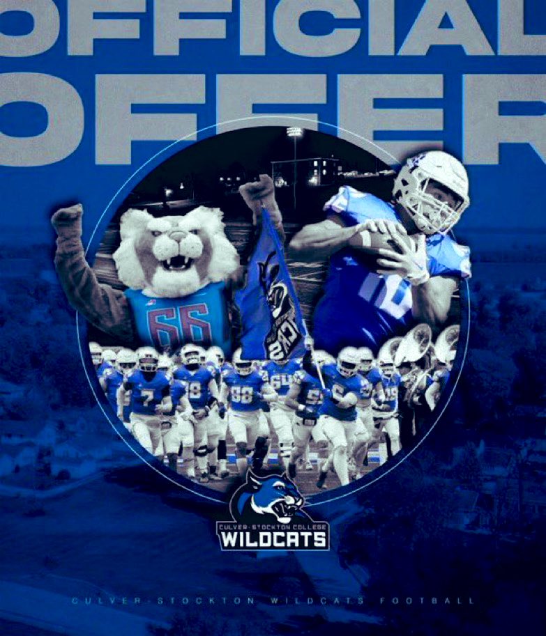 Perrin Barreca (@perrin_barreca) on Twitter photo After a great conversation with <a href="/kjchampion1/">Kalani Champion</a> I am excited to receive an offer from Culver-Stockton🔵⚪️
<a href="/CoachSallayCSC/">Tom</a> <a href="/Coach_Frink/">Nick Frink</a>
<a href="/CoachP_CSC/">Peyton Armstrong</a> <a href="/CoachBowman55/">James Bowman</a> <a href="/CoachMelton_CSC/">RJ Melton</a> <a href="/HillmanCSC/">CoachKevinHillman</a> <a href="/JK5856/">Jason Keilholz</a> <a href="/CoachBress_CSC/">Jordan Bressler</a> <a href="/JETB12/">Joey Trujillo-Bini</a>
<a href="/CoachCutshaw/">Roy Cutshaw Jr</a> <a href="/DLINEWHISPERER/">Coach Clark</a> <a href="/CoachPondIMG/">Jeff Pond</a> After a great conversation with <a href="/kjchampion1/">Kalani Champion</a> I am excited to receive an offer from Culver-Stockton🔵⚪️
<a href="/CoachSallayCSC/">Tom</a> <a href="/Coach_Frink/">Nick Frink</a>
<a href="/CoachP_CSC/">Peyton Armstrong</a> <a href="/CoachBowman55/">James Bowman</a> <a href="/CoachMelton_CSC/">RJ Melton</a> <a href="/HillmanCSC/">CoachKevinHillman</a> <a href="/JK5856/">Jason Keilholz</a> <a href="/CoachBress_CSC/">Jordan Bressler</a> <a href="/JETB12/">Joey Trujillo-Bini</a>
<a href="/CoachCutshaw/">Roy Cutshaw Jr</a> <a href="/DLINEWHISPERER/">Coach Clark</a> <a href="/CoachPondIMG/">Jeff Pond</a>
