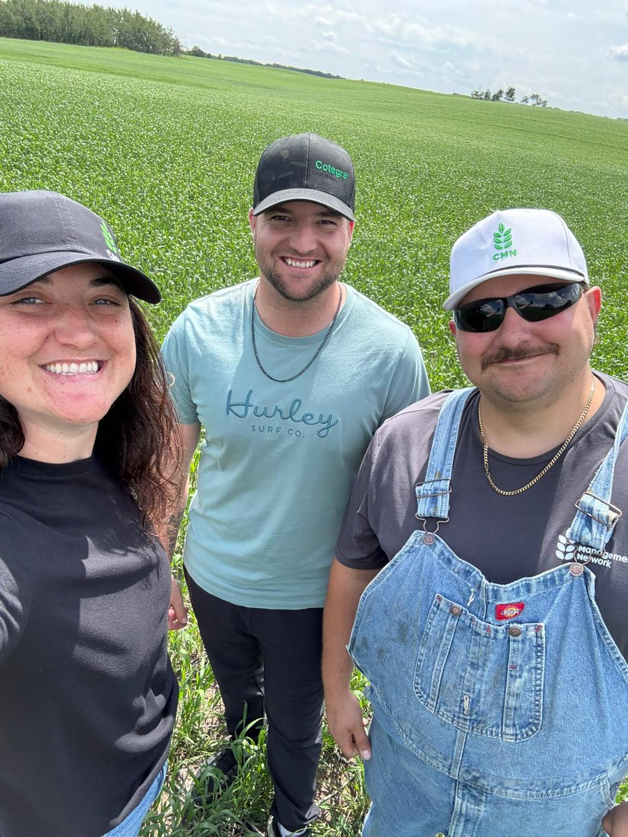 Team field scouting — it doesn’t get much better than this!

Would you like us to give your fields a walk? Reach out to your local CMN Account Manager and they’ll get you set up with the support you need!

#cropscouting #ourteam #albertaag