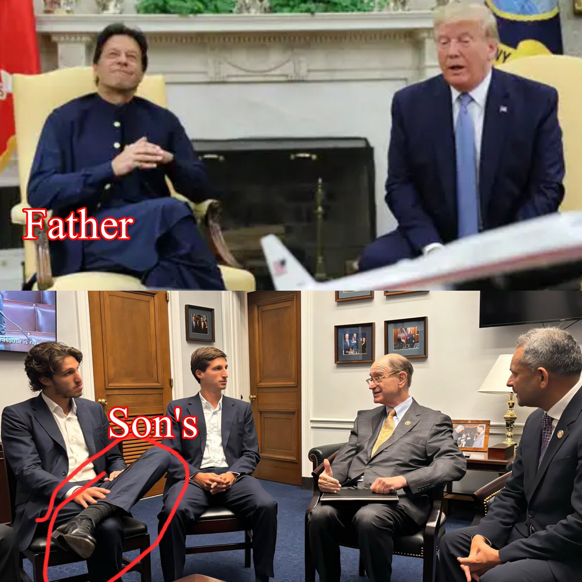 قاسم اور سلیمان اپنے والد عمران خان سے ملاقات کیلئے آرہے ہیں وہ پاکستانی شہری ہیں ۔۔۔ علیمہ خان 

#قدم_بڑھاؤ_تحریک_چلاؤ