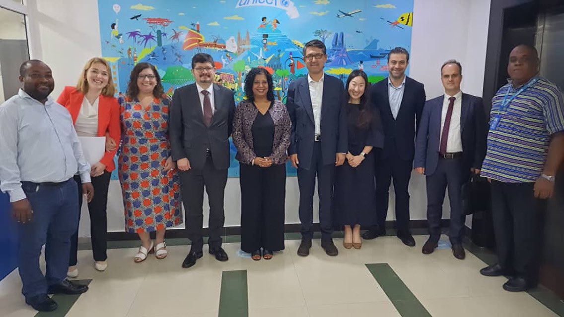 Recibimos al Vicepresidente de la Agencia de Cooperación y Coordinación de la República de Turquía (TIKA), Rahman Nurdun. 
Una oportunidad para abordar sobre nuestro marco de cooperación en el país y la posibilidad de establecer proyectos conjuntos en favor de la infancia de GE.