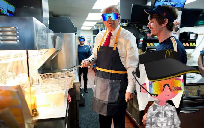 When they ask for no salt on the fries… 
Mog tbh