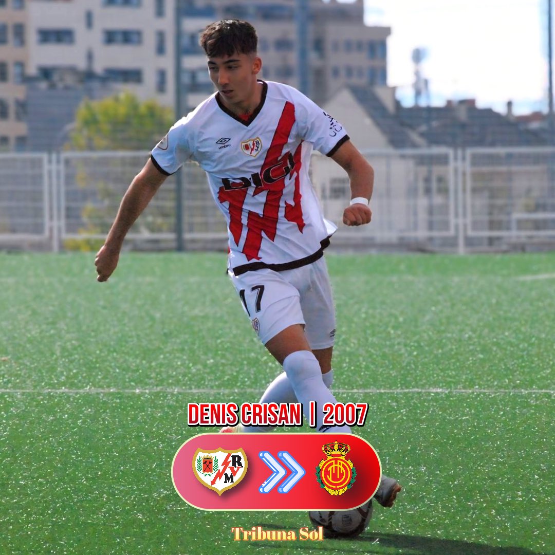 AlvarMoreno_'s tweet image. ✅ 𝗙𝗜𝗖𝗛𝗔𝗗𝗢 ✅
🤝 El @RCD_Mallorca ha cerrado el fichaje del centrocampista ofensivo Denis Crisan (2007), quien llega procedente del @RayoVallecano
🇷🇴 El futbolista rumano se suma así al Juvenil A bermellón que dirige @cmc_coach