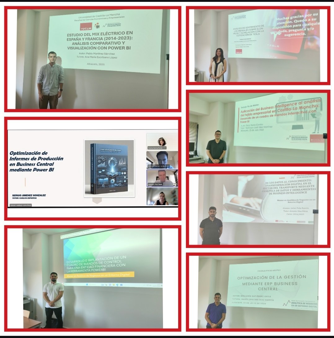 Desde el MANED felicitamos al estudiantado q ha defendido su Trabajo de Fin de Máster. Trabajos de altísima calidad en los q han demostrado su maestría en el manejo de contenidos teóricos y prácticos adquiridos en el máster. 
Ánimo a los q trabajan para llegar a la extraordinaria