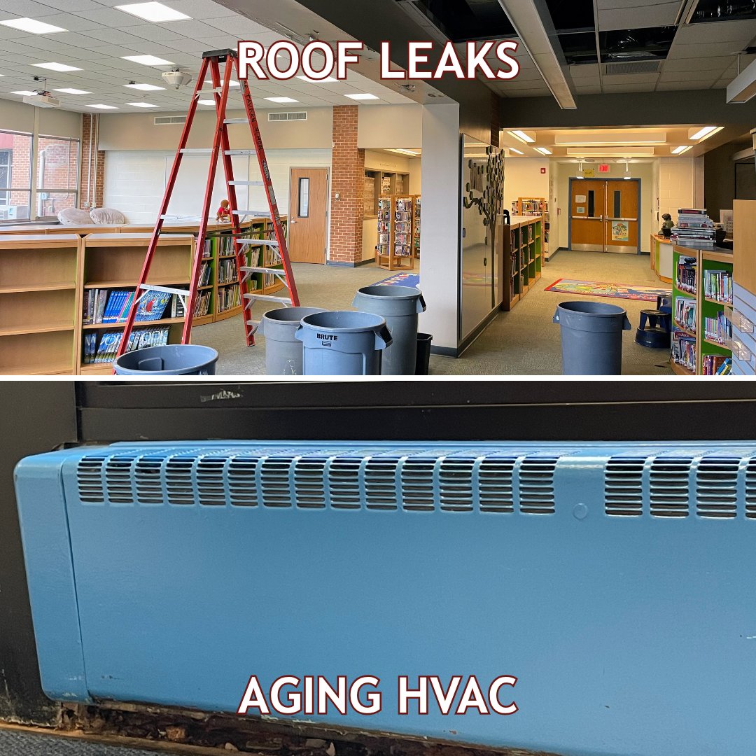 Old HVAC systems + leaky roofs don’t just strain the school budget—they impact our kids’ comfort + ability to learn. The referendum would fund critical upgrades that can’t be covered by the regular school budget + bring state aid back to our communities. hvrsd.org/vote