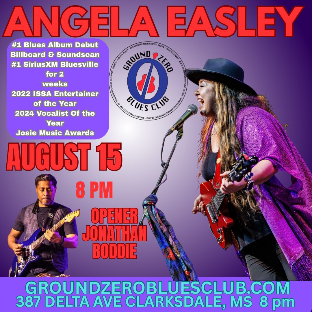 Aug 15 Ground Zero Clarksdale, MS