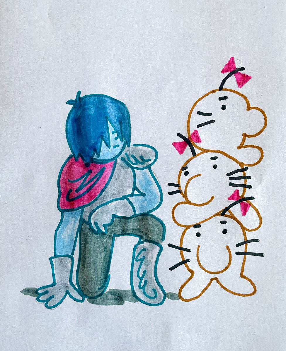 homounderground's tweet image. thank you doodles for print orders… this is why shippings taking so long 🧎