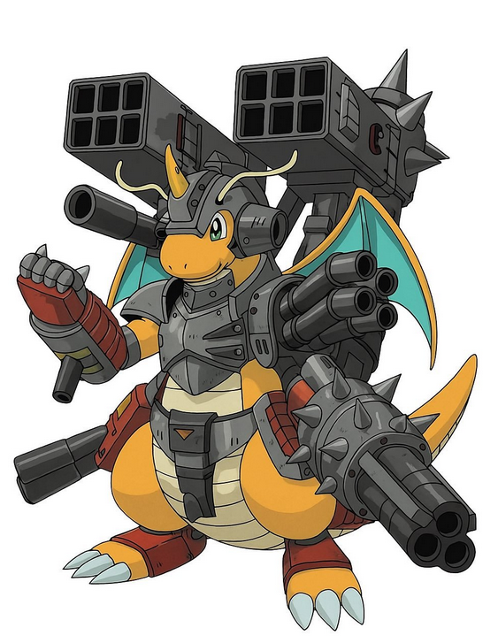 Platanitogg's tweet photo. Así hubiese sido Mega Dragonite si fuese digimon
#PokemonLegendsZA #Pokemon #PokemonPresents https://t.co/T2zMkiK1wA