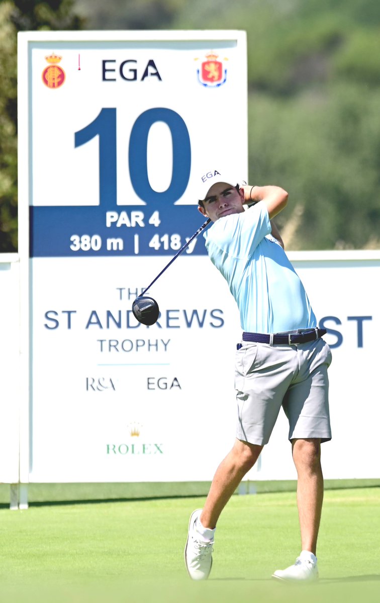 rfegolf's tweet image. Dominio visitante en el estreno del 𝗦𝘁. 𝗔𝗻𝗱𝗿𝗲𝘄𝘀 𝗧𝗿𝗼𝗽𝗵𝘆 𝟮𝟬𝟮𝟱.
El equipo de Gran Bretaña – Irlanda gana por 8-4 en el Real Club de la Puerta de Hierro de Madrid.
🇪🇸Sergio Jiménez no ha podido sumar en esta jornada.
rfegolf.es/CompetenciaPag…