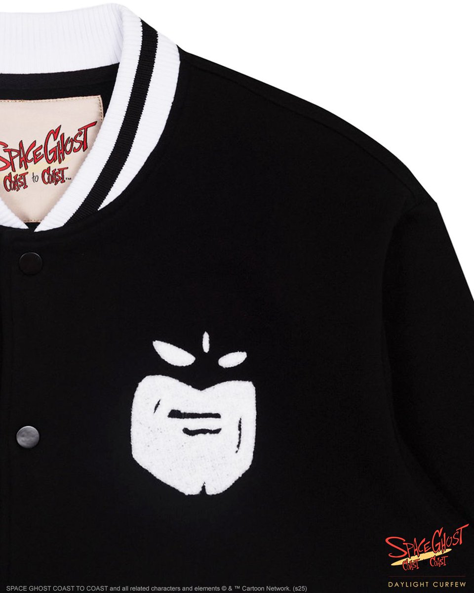 daylightcurfew's tweet image. The official Space Ghost Coast To Coast Signature Jacket drops tomorrow at 12pm ET. ⚔️🔥🚀Join the waitlist: daylightcurfew.com/collections/sp…
