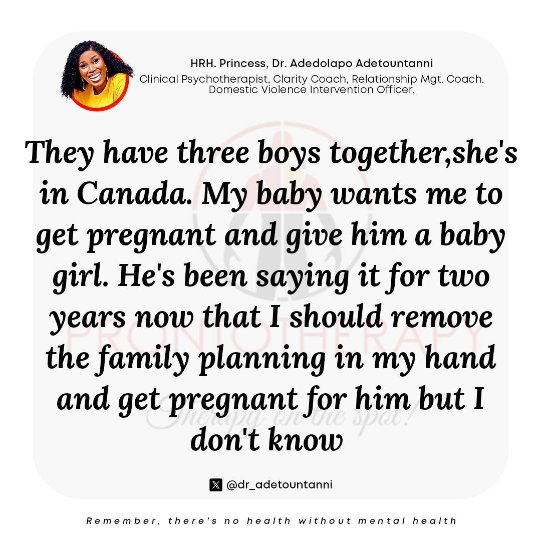dr_adetountanni's tweet image. Some of you are NEVER beating the side chic ministry allegations
8yrs as a side piece? Wow!
I have so many questions 👋🏾
