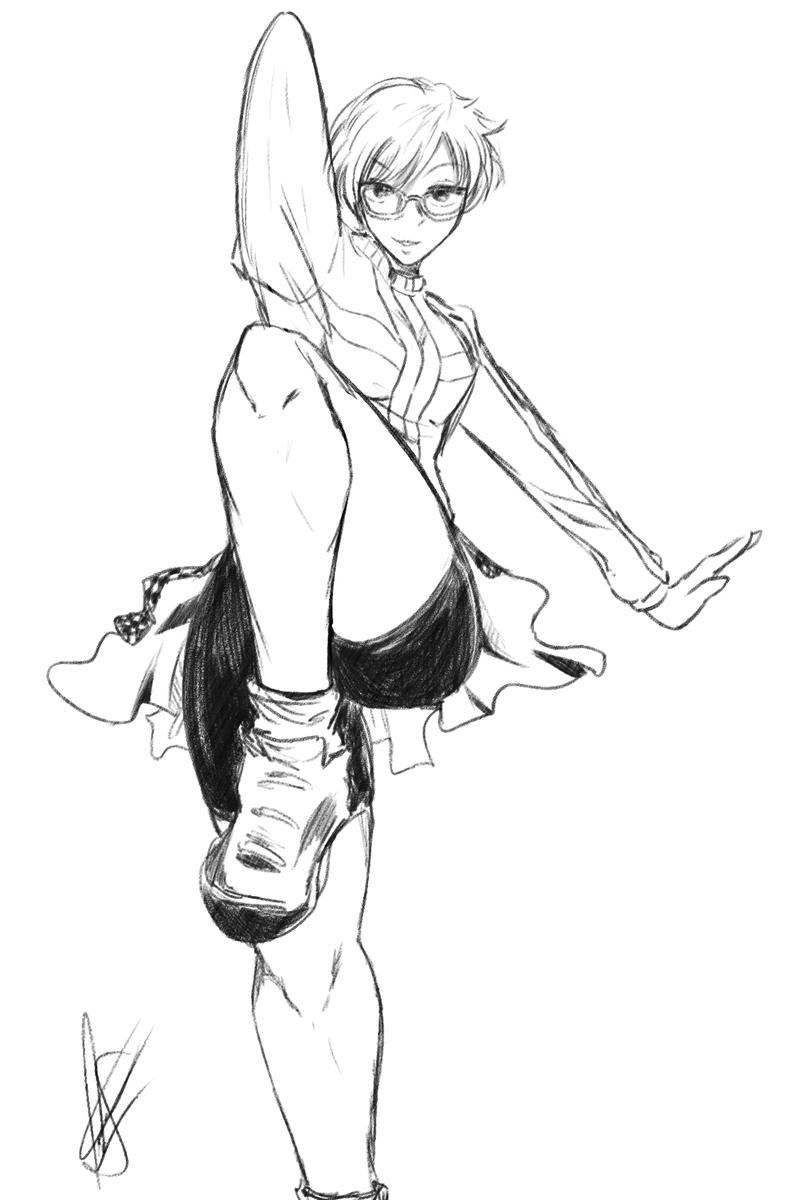 SoraizenArts's tweet image. Chie Satonaka  

#Persona #Persona4 #ChieSatonaka