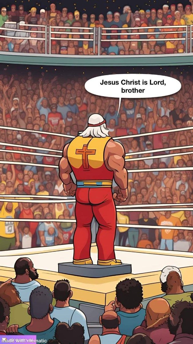 HereditRebellio's tweet image. Hulk Hogan was our brother in Christ. Today he goes home to The Lord
Fly high brother