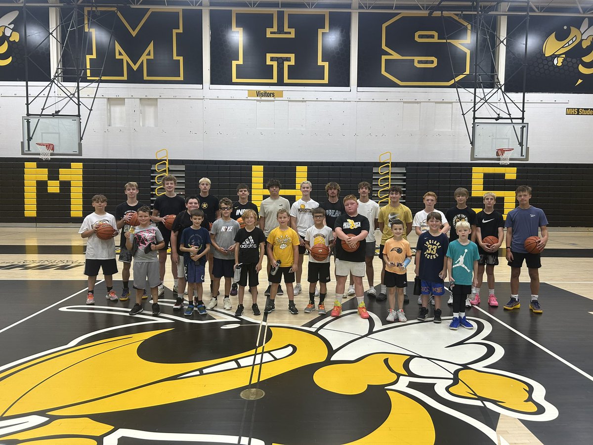 Finished up our Future Jackets Basketball Camp last week &amp; our Shooting Camp today

Great effort over the last two weeks from all our campers &amp; players 

Go Jackets!