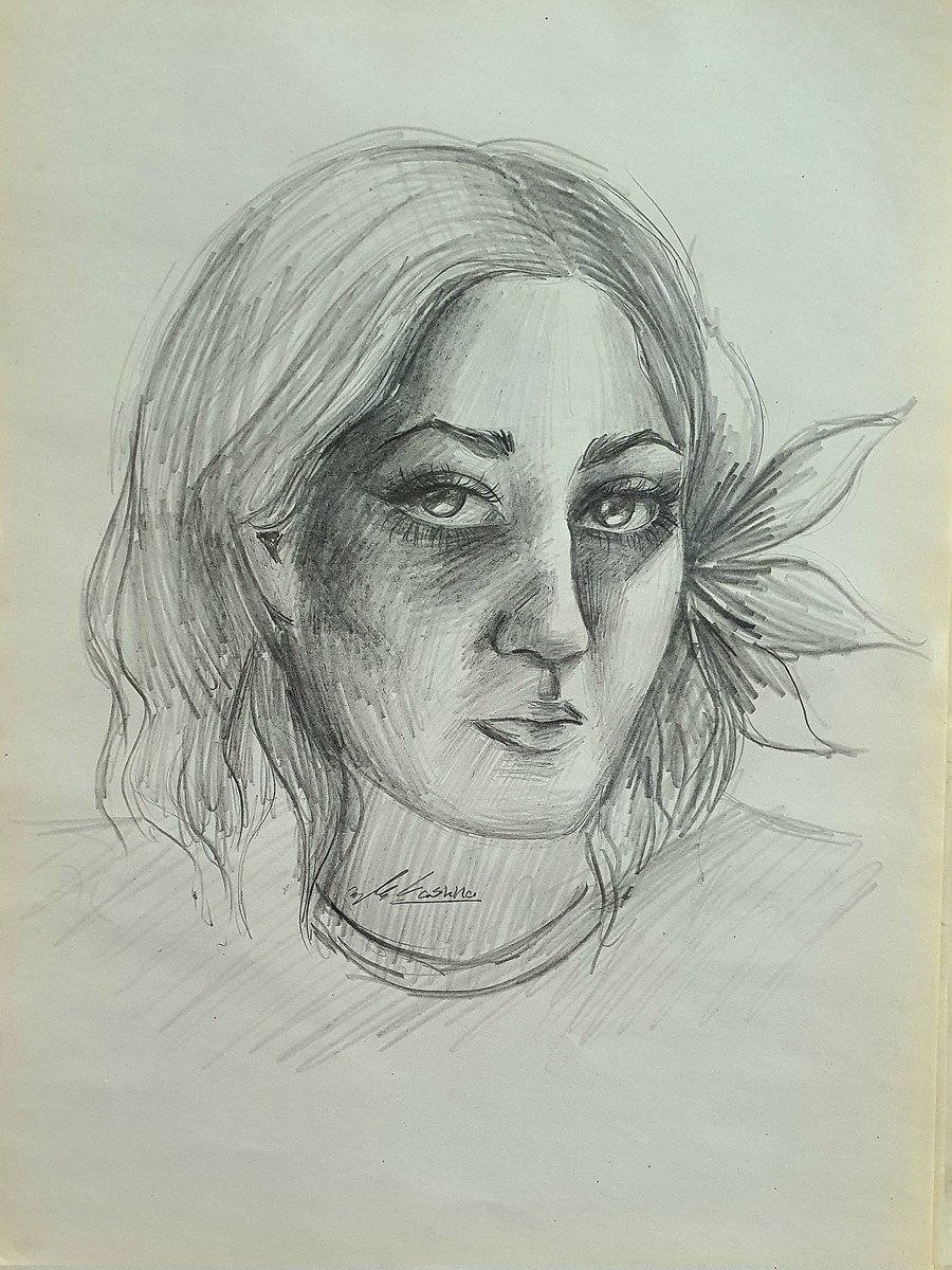 THE_ASHNA's tweet image. Gm fam😍
This is a self-portrait that I drew looking in the mirror.
This drawing was drawn with just a pencil.
Ashna on Rodeo
:
rodeo.club/post/735419052…
#Rodeo #Sketch #painting #drawing