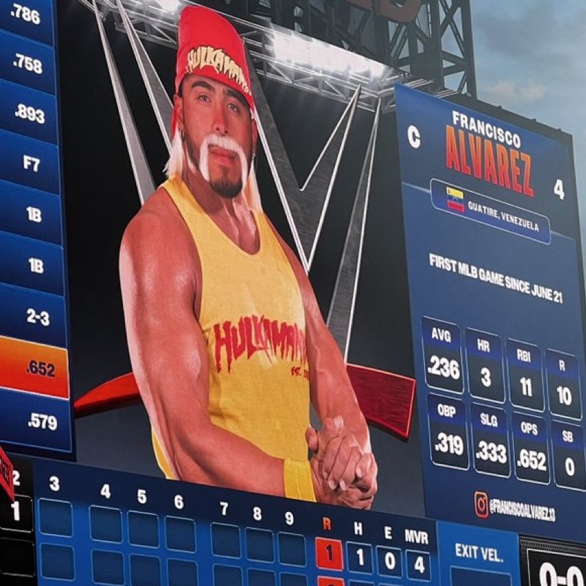 Michael_Pars0ns's tweet image. Did Francisco Alvarez kill Hulk Hogan?
