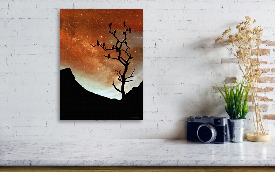 Terracegallery's tweet image. Night Birds: fineartamerica.com/featured/night… #night #nighttime #bird #birds #landscape #landscapes #art #artwork #orange #art #artwork #buyintoart #SharonCummingsArt