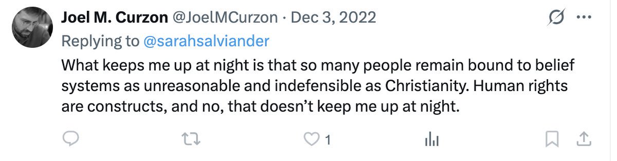 sarahsalviander's tweet image. Joel said something that's making the rounds, and I wanted to quote-post it, but he's blocked me. I checked past interactions to see if I'd said anything directly to him – I hadn't. He replied to something I posted in 2022, but I never noticed, likely because he blocked me…