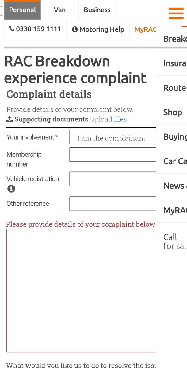 Stellar web design here. No the dropdown obscuring the form can't be minimised as far as I can tell. To be fair to #RAC, how could they have predicted that somebody in 2025 might have wanted to access their website via a mobile phone.